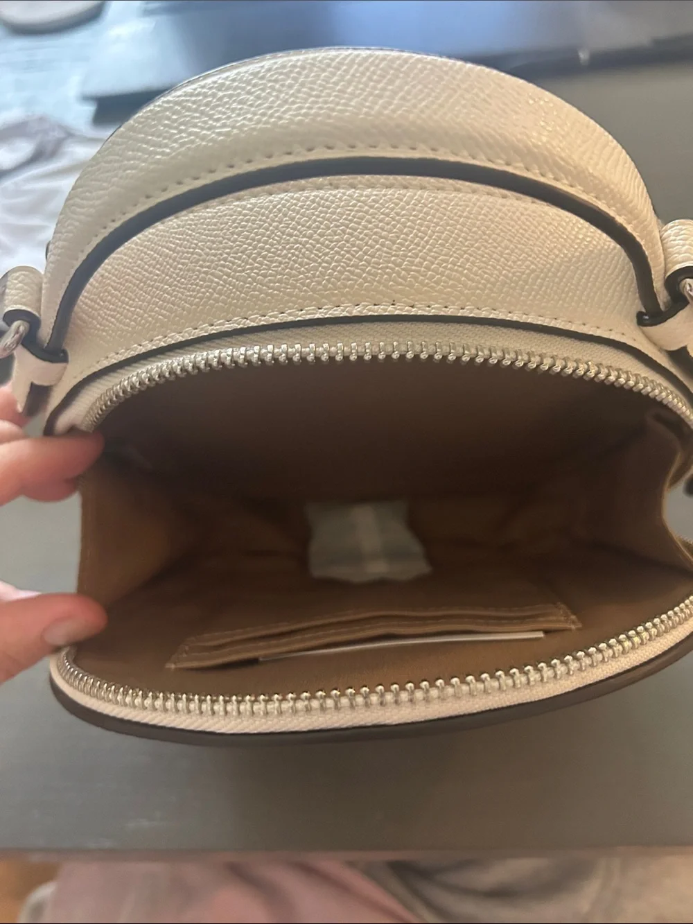 Coach round crossbody